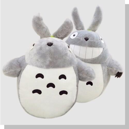 40cm Hayao Miyazaki With smile & Without smile Totoro Plush Toys Soft Stuffed Toys Brinquedos Dolls High Quality Dolls