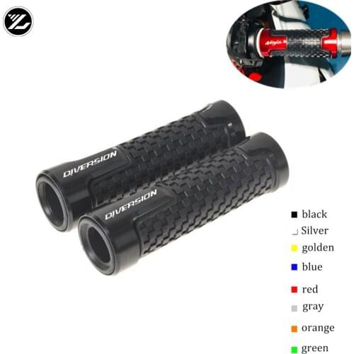 7/8'' 22MM Motorcycle handle grips Motorbike handlebar ends For YAMAHA XJ6 DIVERSION 2009-2015 2010 2011 2012 13 14 15 16