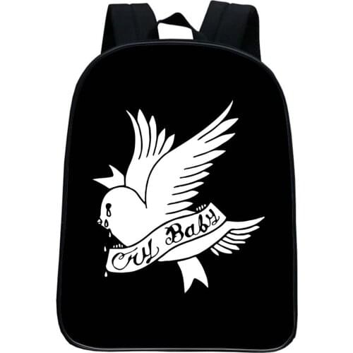 Lil Peep Backpack Boy Girl Bag Teenagers Popular Backpacks Travel Bags Harajuku School Backpacks Children Bookbag Casual Mochila