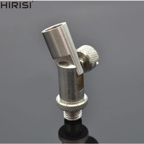 Stainless Steel Angle Adaptor Connector Rod Pod Bank Stick Rest Carp Fishing Tackle