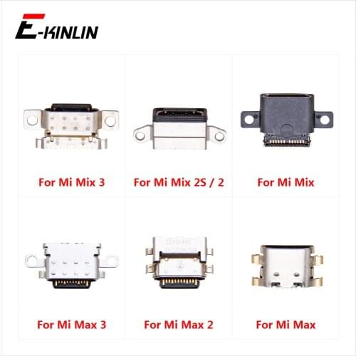 Type-C Charge Charging Plug Dock Micro USB Jack Connector Socket Port For XiaoMi Mi Max Mix 3 2S 2