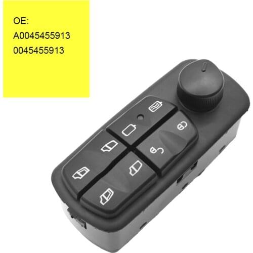 0045455913 For Mercedes Benz Truck A0045455913 Electric Master Power Control Window Switch