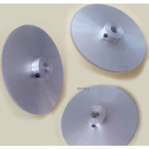 2pcs 0.5M-160Teeths Diameter:81mm aluminum alloy precision small modulus spur gear-Hole d:12mm