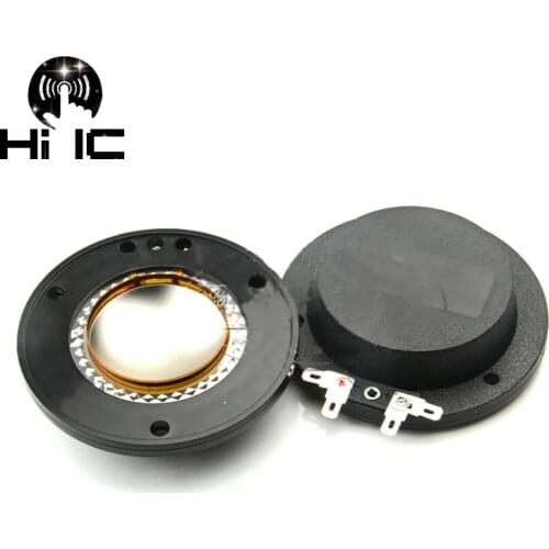 44 Core 44.4mm Treble Voice Coil 44.5 Horn Coil Replacement Diaphragm High Pitched Membrane Round Dome Speaker With Back Cover