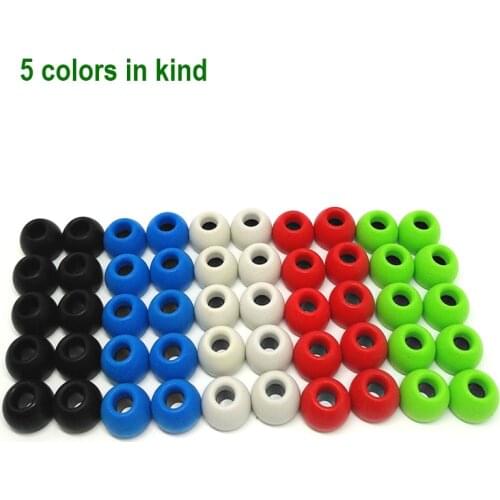200pcs/100pairs Memory foam Ear Pads TS200/TS400(S M L)4.5-4.9mm Caliber tips Ear Pad/cap for ear Headphones Headset accessories