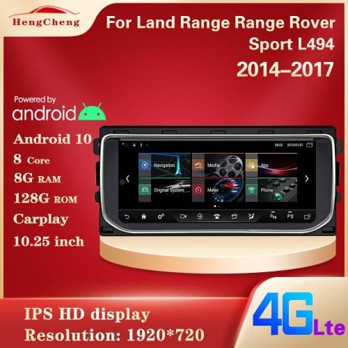 For Land Rover Range Rover VOGUE Sport L494 SVR 2013~2017 Car Multimedia Player GPS Navigation Radio Android 10 Carplay