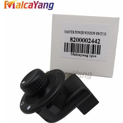 Super Quality Electric Wing Mirror Control Switch 8200002442B 8200002442 For 2007 Renault Megane Clio MK2