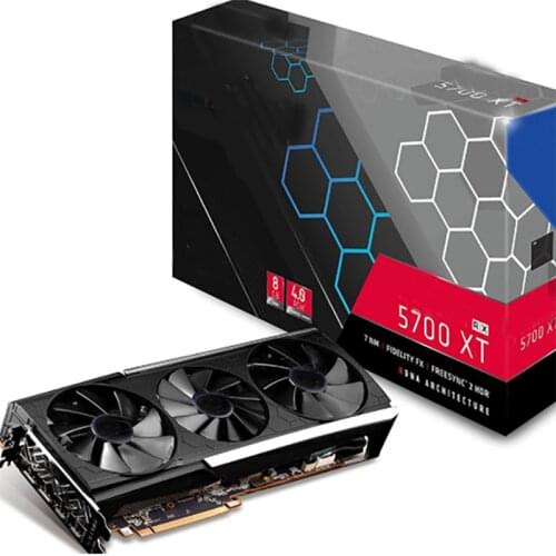 Rumax Red Dragon Radeon Rx 5700 Xt 8GB GDDR6 Graphics Card AXRX 5700XT with mining cards
