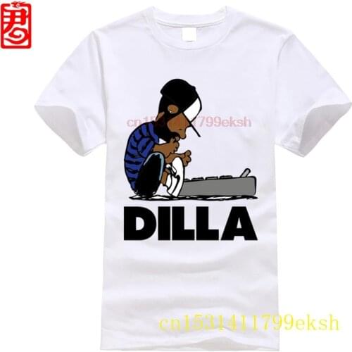 Summer Sleeves New Fashion T Shirt Short Crew Neck J Dilla Summer Mens Tee Shirt