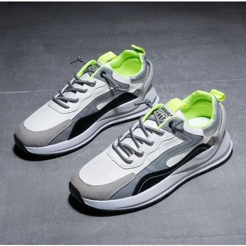 2021 Mens Light Casual Shoes Fashion Sports Outdoor Comfortable Breathable Summer Running Shoes Mens Casual Shoes Lace-up