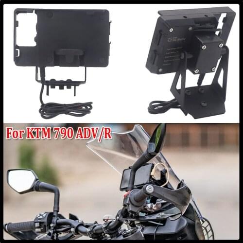 New GPS Smart Phone Navigation Mount Mounting Bracket Adapter Holder For 790 ADVENTURE S R 2017 2018 2019 2020 2021 790 ADV R S