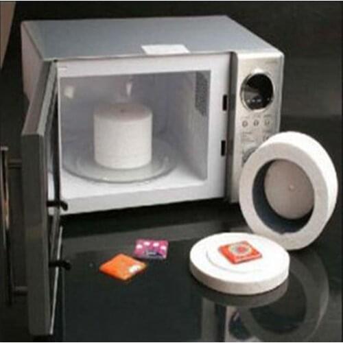 Small Size glass kiln create beautiful wedding dress art decoration in microwave kiln