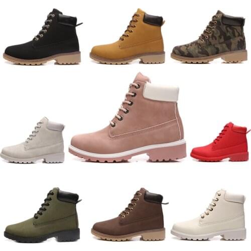 Autumn Winter Shoes Women Snow Boot Heel Fashion Keep Warm Womens Boots Woman Size 36-43 Ankle Botas Combat Boots for Women