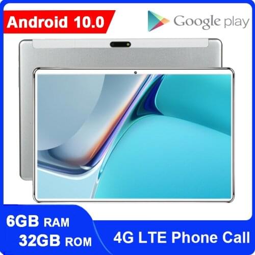 Newest Android 10.0Q 4G LTE Phone Call 10 inch tablet PC Octa Core Google Play Wifi GPS IPS android Tablet Pc 10 10.1"+Free Gift