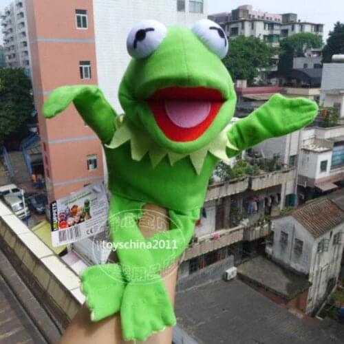 The Muppets Plush Figure Kermit frog Plush Hand Puppets