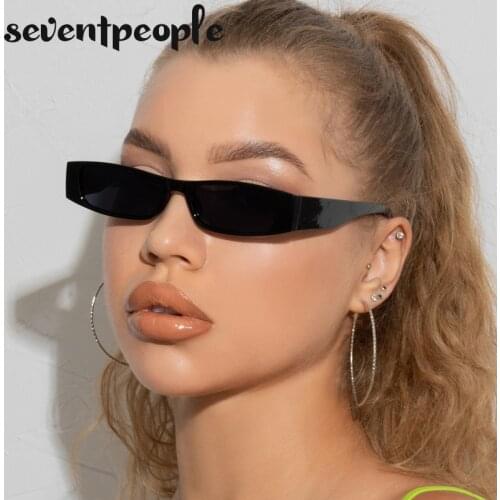 Trendy Small Rectangle Sunglasses Women 2021 Luxury Brand Designer Fashion Square Sun Glasses For Men Очки Солнечные Женские