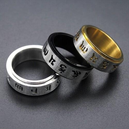 SRKASHI Gold Rings For Men