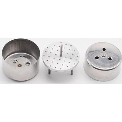 Dental Circular High-speed Needle Sterilizing Box Stainless Steel For Dentist Lab Supplies