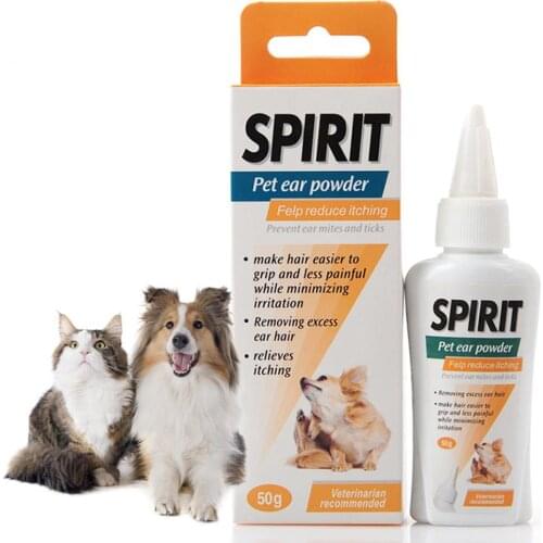 30 G Pet Dry Cleansing Powder Dog Cat Ear Grooming Cleaning Tools Canal Health Painless Hair Anti-ticks Easy To Remove Supplies