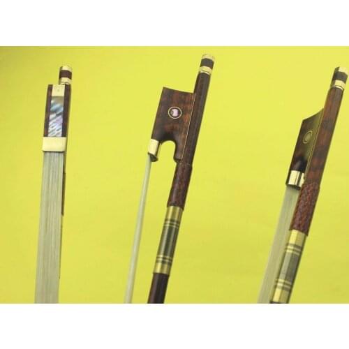 1pc New PRO Snakewood violin bow 4/4 full size beautiful pattern high quality