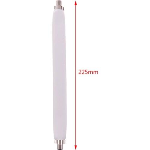 2PCS Window Flat F Connector Cable Coax Coaxial RG6 RG-6Door TV Satellite