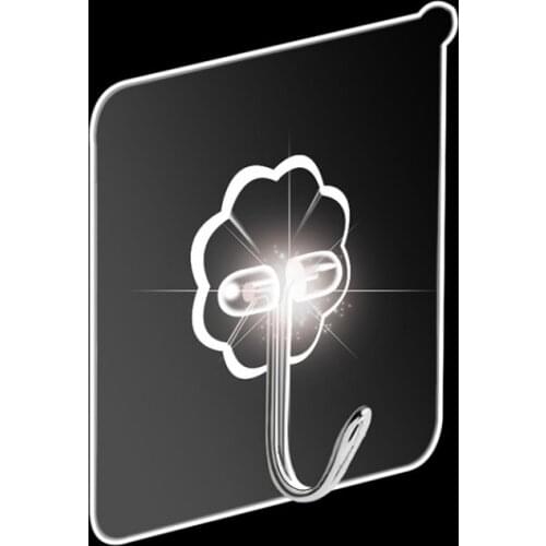 20/10/5/1PCS Hanger Hook Suction Cup Adhesive Wall Vacuum Sucker Heavy Bathroom TransparentLoad Rack Stainless Steel Transparent