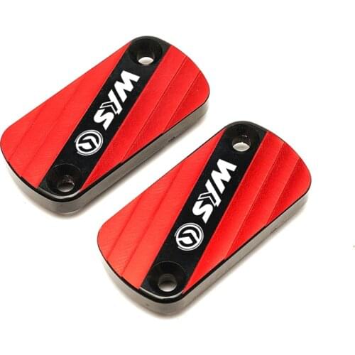 2021 New With LOGO SYM For SYM joyride200i/150 joyride 200i 150 Motor CNC Aluminum Front Brake Fluid Fuel Reservoir Cap Cover