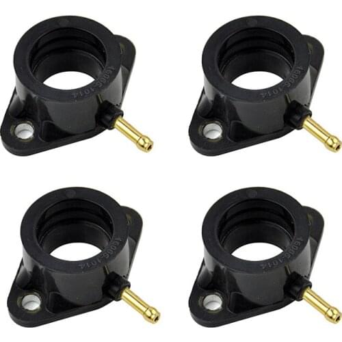 4pc Motorcycle Carburetor Intake Mainfold for Suzuki Z400 Z500 KZ550 80-83