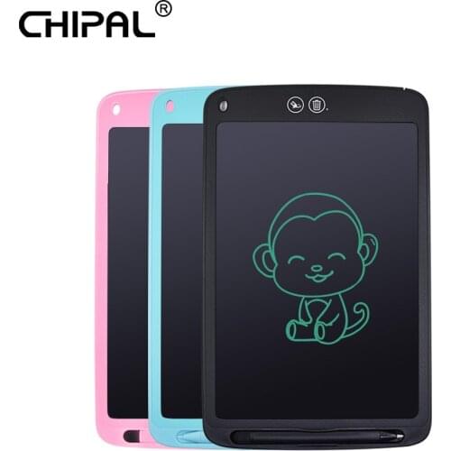 CHIPAL 10'' LCD Writing Tablet Partially Erasing Digital Drawing Electronic Handwriting Pad Graphics Board Kids Writing Board