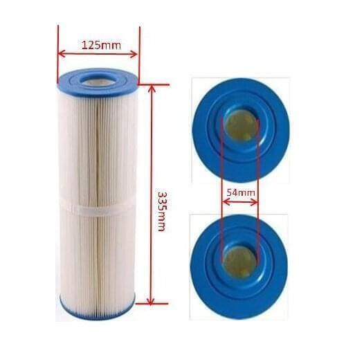 Hot tub Pool Spa Filter Cartridge Length 335MM Diameter 125mm Replaces Unicel C-4326/Filbur FC-2375