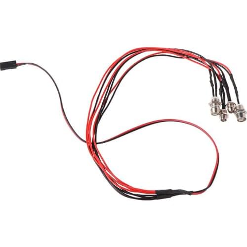 RC On-Road Model Drift Car New LED Night 5mm & 3mm Headlamps Headlights Light