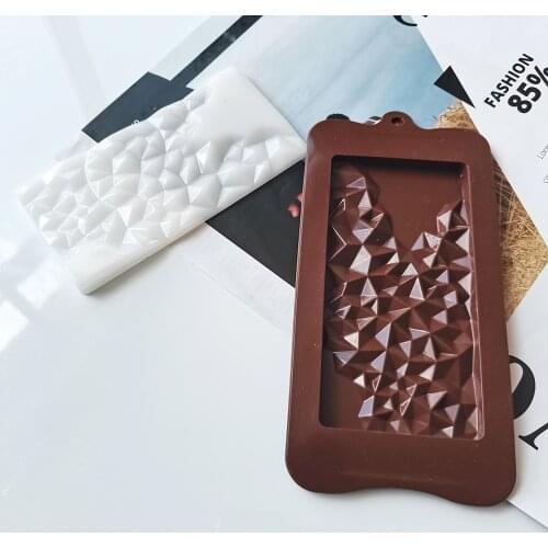 New Silicone Chocolate Mold Non-Stick Cake Mould Jelly Candy 3D DIY Molds Kitchen Accessories Reusable Baking Tools