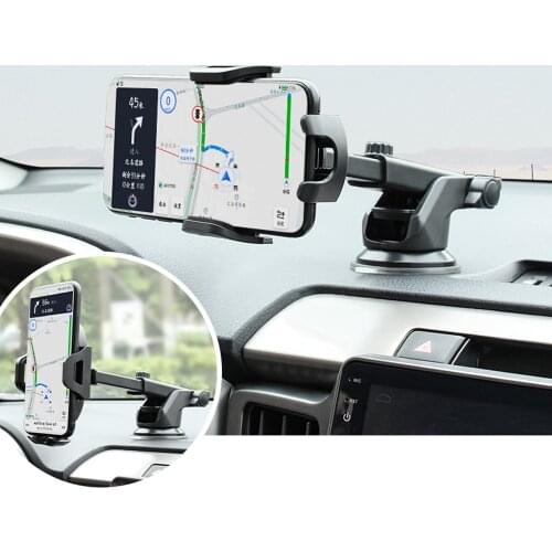 2021 Sucker Car Phone Holder Mobile Phone Holder Stand in Car No Magnetic GPS Mount Support For SmartPhone