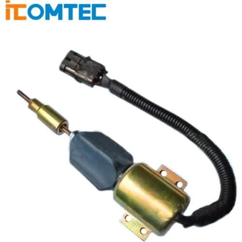Fuel shutdown solenoid 3991167 4BT engine