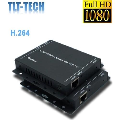 150m 492ft HDMI extender 1080P over cat5e cat6 HDMI to Ethernet Port support 1 transmitter to 253 receivers max