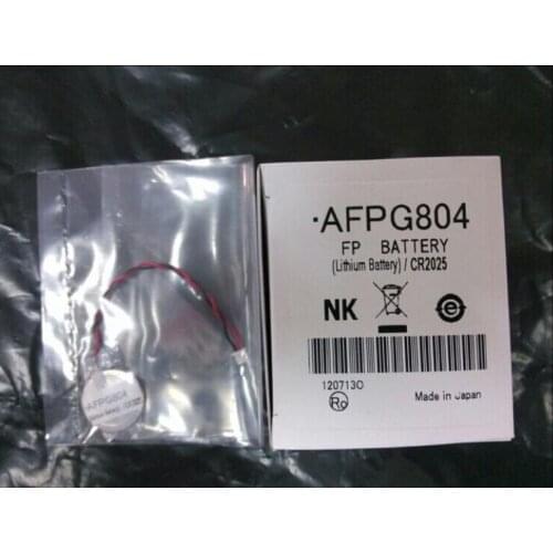 1PCS PLC battery AFPG804 with plug physical picture 3V