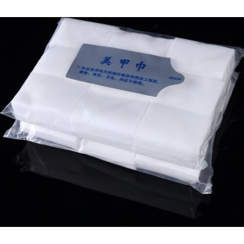 900pcs/pack Nail Polish Remover Wipes Nail Art Tips Tools Manicure UV Gel Nail Clean Wipes Cotton Lint Pads Paper Cleaner Wipe
