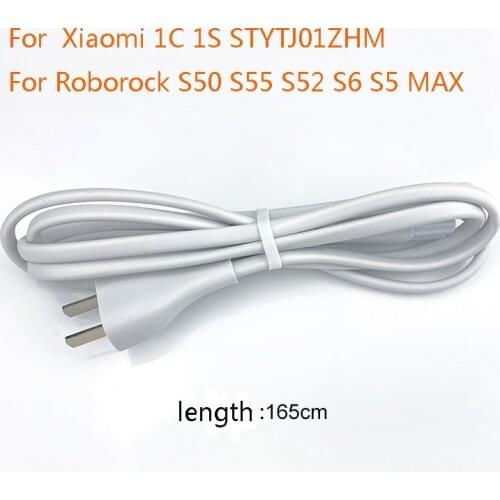 For Xiaomi Mijia Mi 1C 1S STYTJ01ZHM Roborock S50 S55 S52 S6 S5 MAX Accessories Robot Vacuum Cleaner Charging Cable Spare Parts