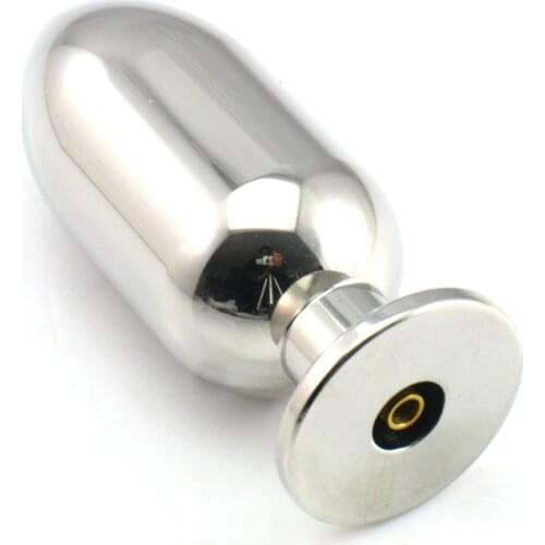 Heavy Metal Anal Plugs G-spot Prostate Massage Stainless Steel Sex Toys Flushing Metal Sex Big Anal Masturbation Anal Plugs