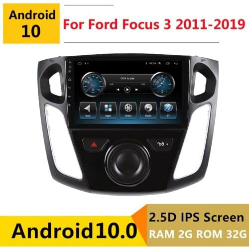 2G RAM Android car stereo for Ford Focus 3 Mk 3 2011 2012 2013 2014 15 - 2019 radio navigation GPS Multimedia Player headunit