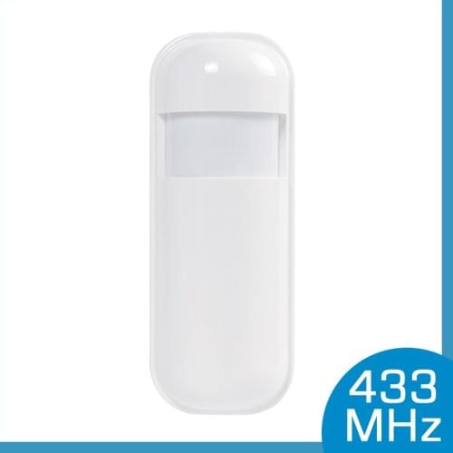 433Mhz Wireless PIR Motion Detector for Home Alarm System Smart Home Movement Sensor With Battery Anti-theft
