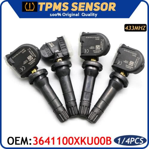 3641100XKU00B Car TPMS Tire Tyre Pressure Monitoring System Sensor For Haval HL H2 H5 H6 H7 For Great Wall C30 433MHz
