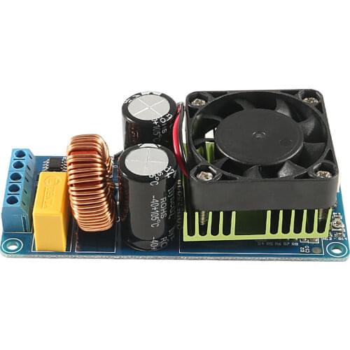 IRS2092S 500W Mono Channel Class D HIFI Power Amp Board 20Hz-20KHz