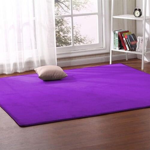 140cmx200cm Coral velvet carpet living room coffee table blanket bedroom bedside mat bed front room rug Tatami yoga mat