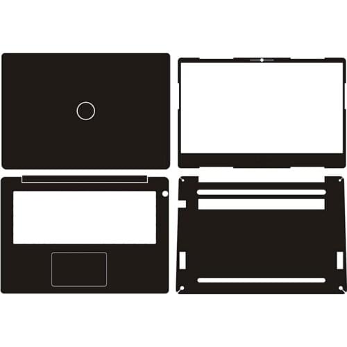 Laptop Sticker Skin Decal Carbon fiber Leather Cover Protector for Dell Vostro 5481 14"