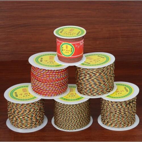 Nylon Line Beading Rope Chinese Knot Cord thread for DIY Jewelry Making Findings String Beads Accessories DIY Bracelet Necklace