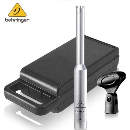 Original BEHRINGER ECM8000 Professional Measurement Recording Microphone For Room, High Definition Recording Studio And Field