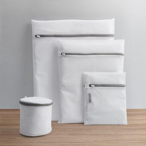 11 Size Mesh Laundry Bag Polyester Laundry Wash Bags Coarse Net Laundry Basket Laundry Bags For Washing Machines Mesh Bra Bag