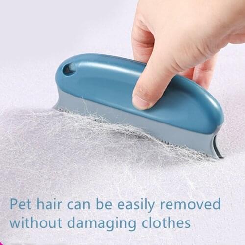 Convenient Pet Dog Hair Cleaning Tool Remove Pet Hair From Sofa Clothes and Carpets Cat Hair Cleaning Brush Kong Dog Accessories