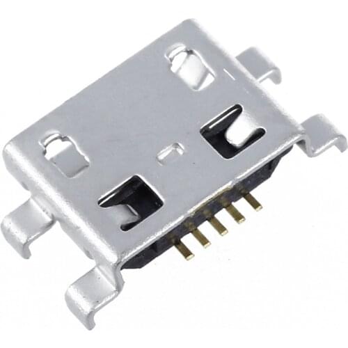 WSFS Hot 10 x Type B Female Silver Mini USB 5 Pin Socket Charger Mount Receptacle Connector